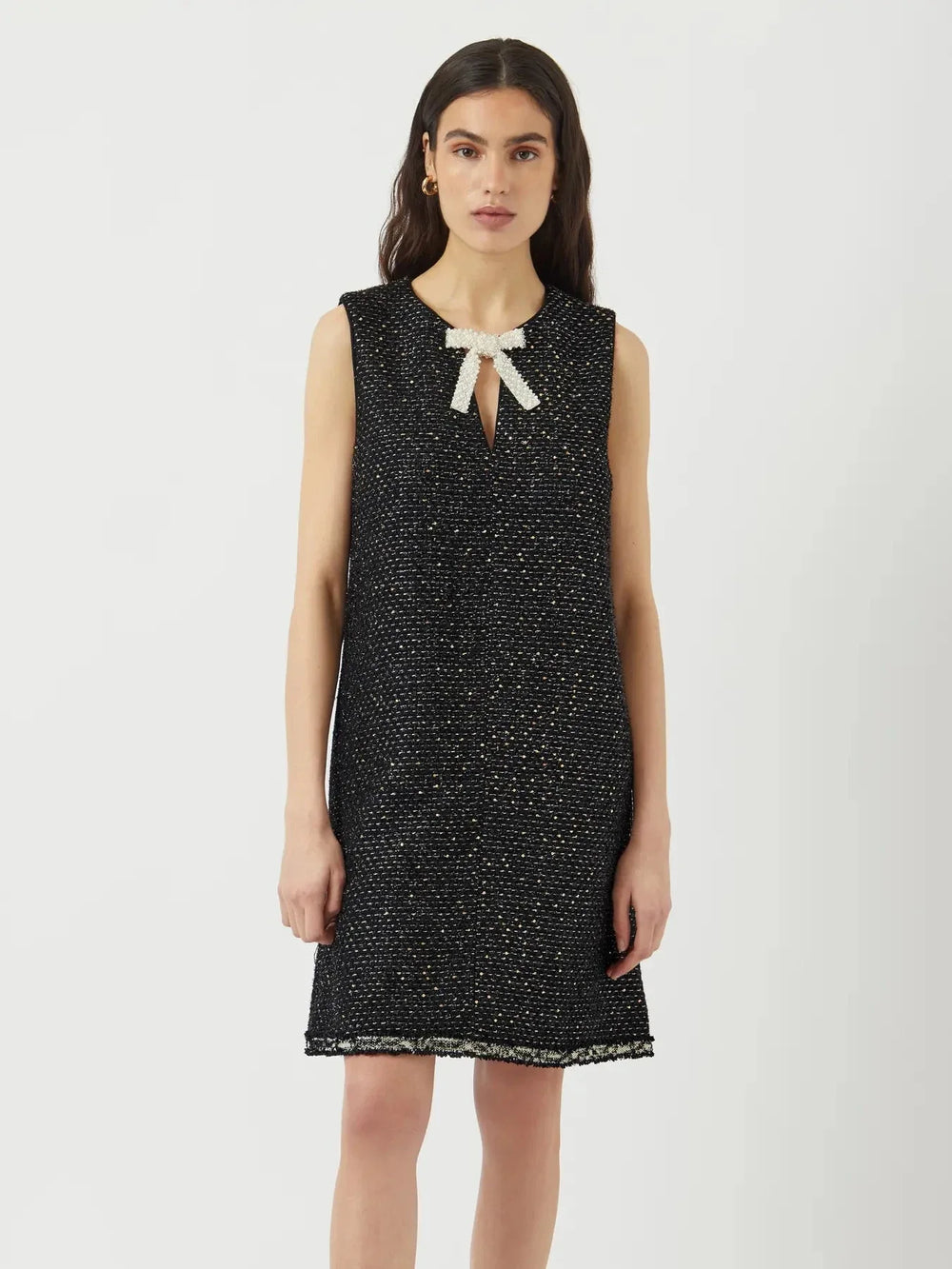 Y.A.S - Yasunida Sl Tweed Dress - 4845986 Black Kjoler