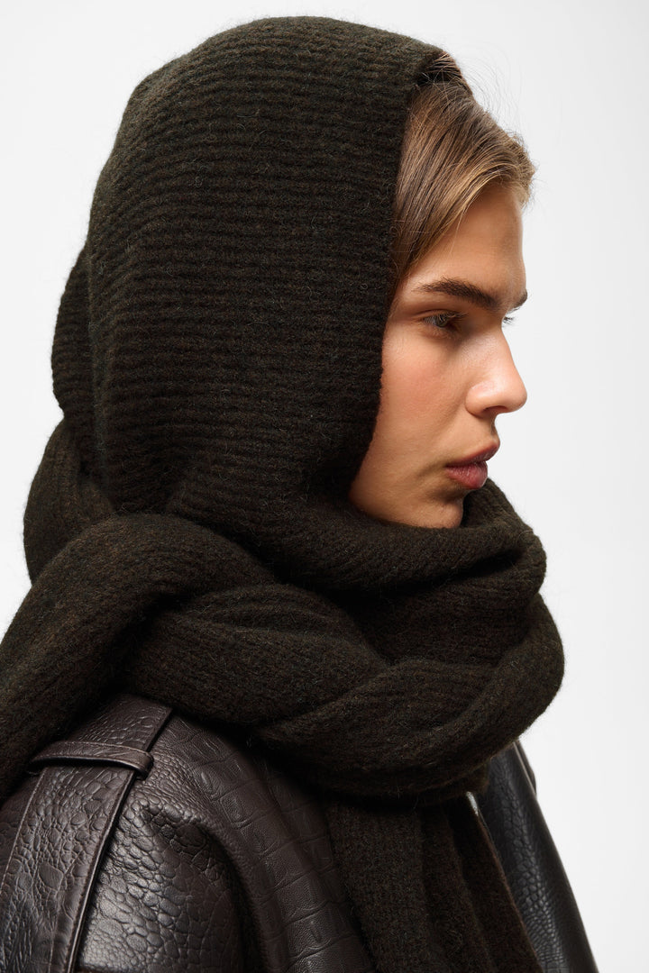 Gestuz - Gzalpha Hoodscarf 10911662 - 191018 - Ganache