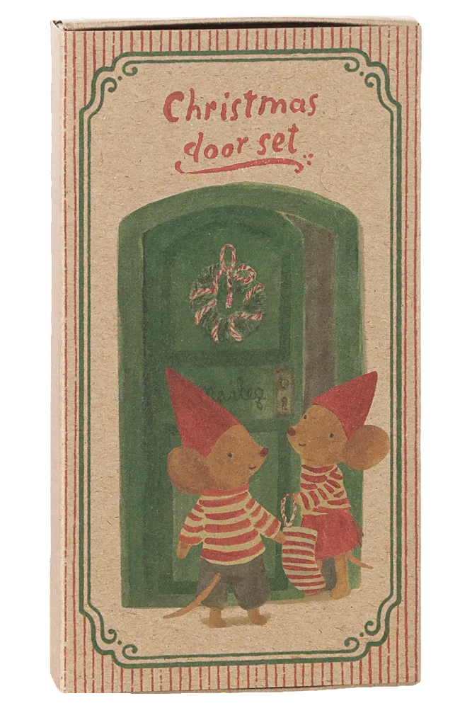 Maileg - JuledøR-SæT, Mus - 14-6186-00