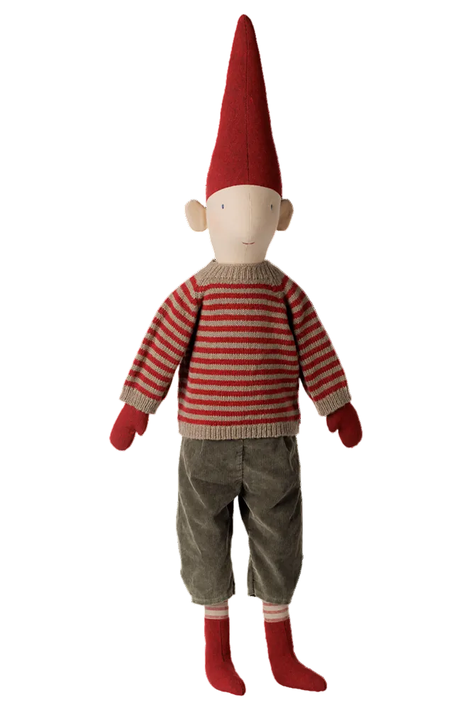 Maileg - Pixy, Str. 5 - Dreng - Stribet Strikket Sweater - 14-6454-00