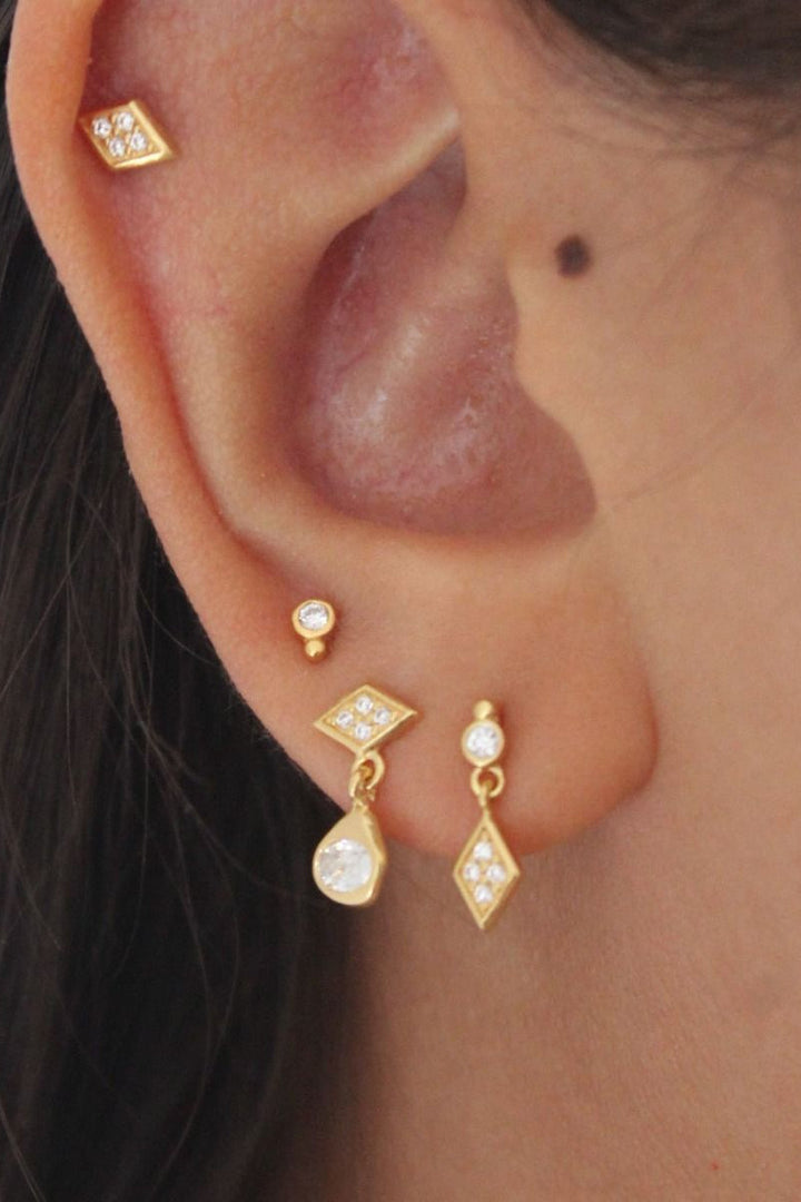 Stine A - Miss Princess Earring With Harlekin - 1429-2