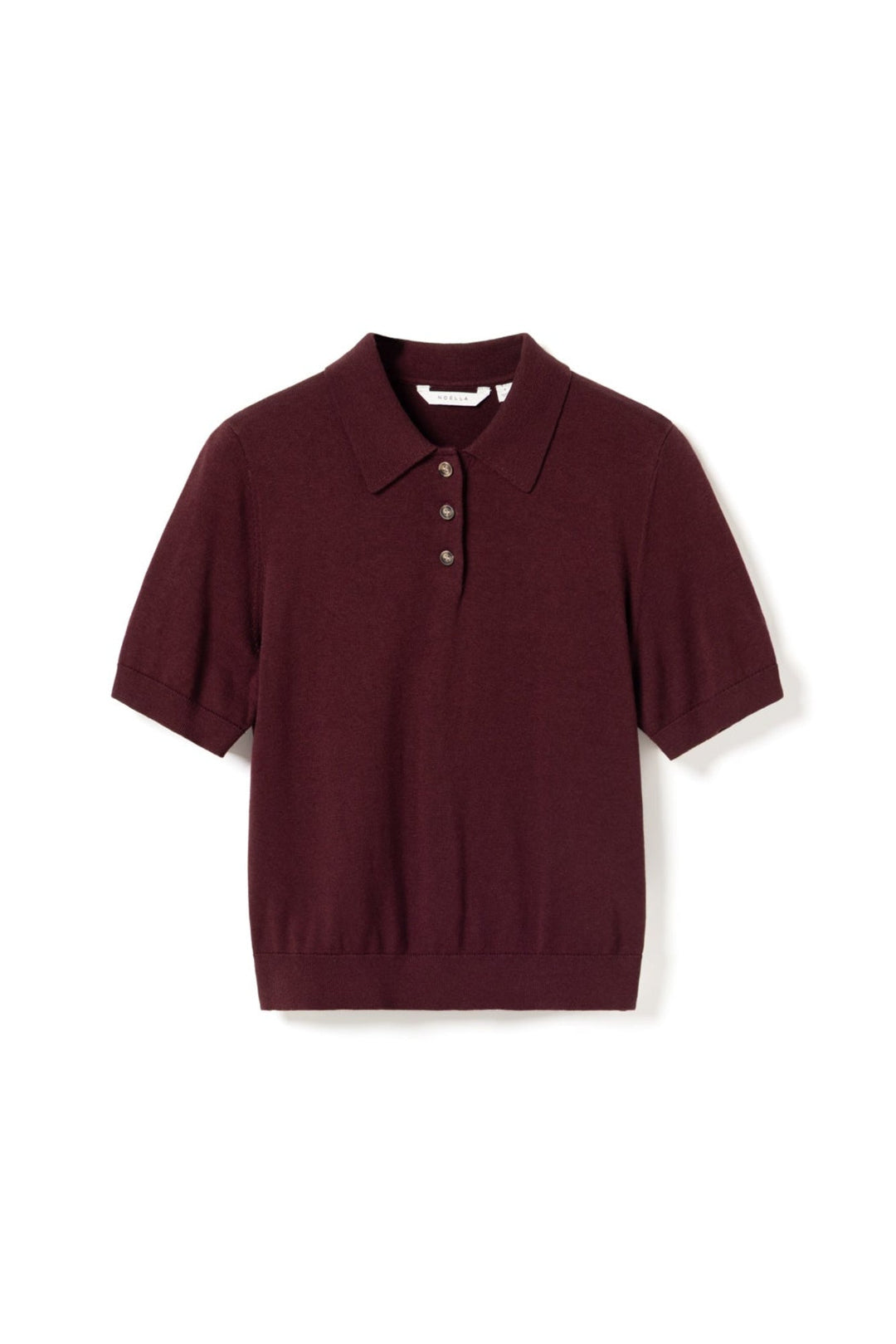 Noella - N-Maxine Ss Knit 14990003 - 150 - Burgundy