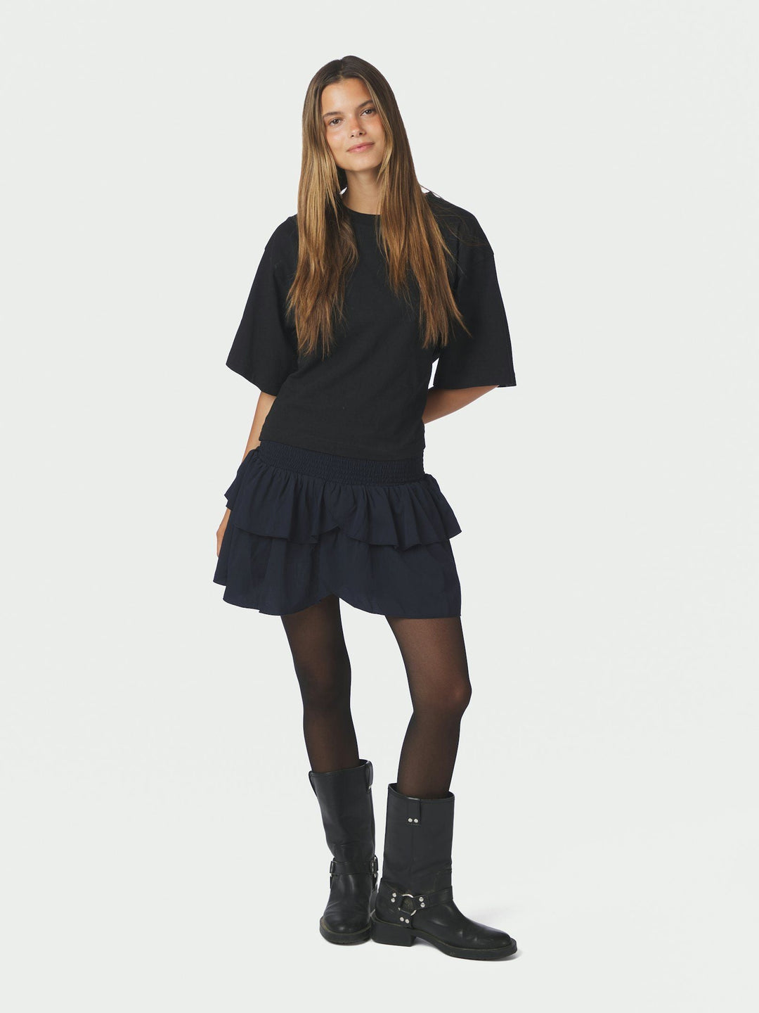 Neo Noir - Carin R Skirt - Navy