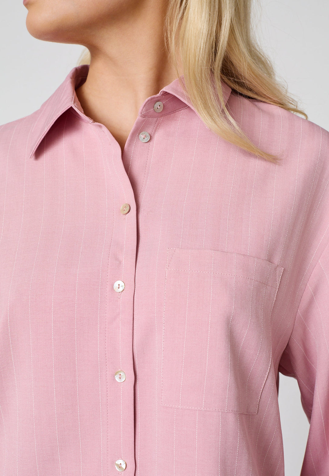 Sisters Point - Verina-Sh3 19504 - 531 - Mauve Pinstripe