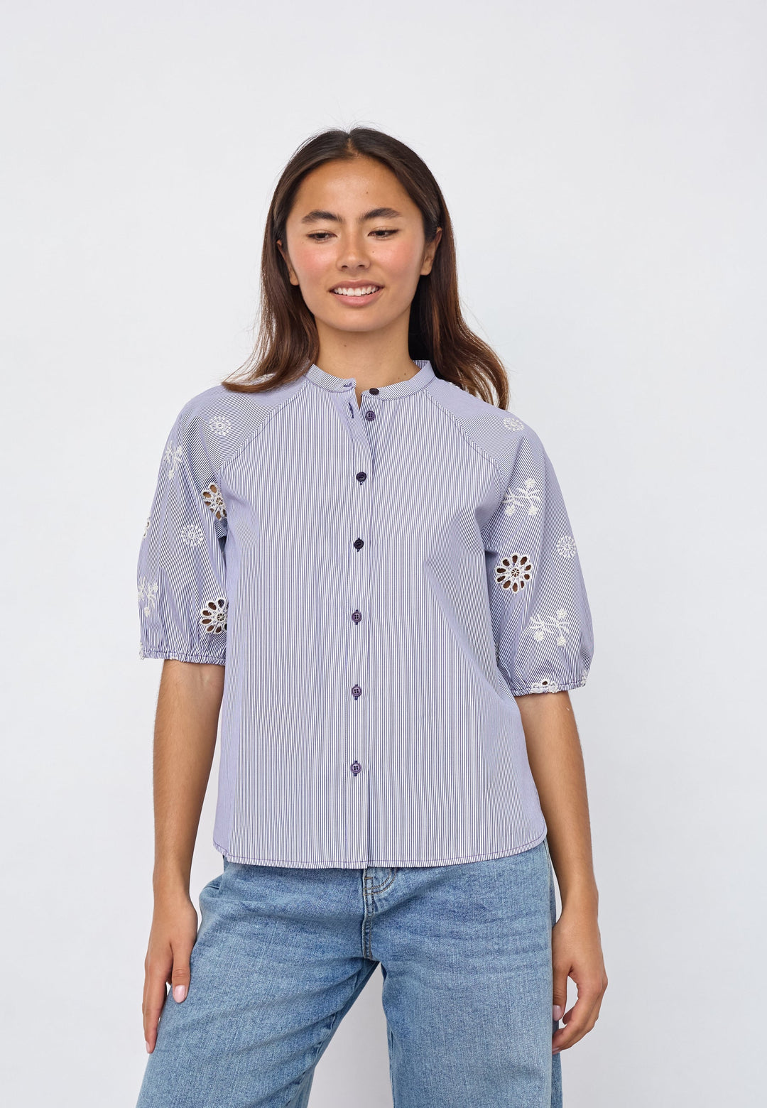 Sisters Point - Edina-Ss 19926 - 831 - Navy Stripes