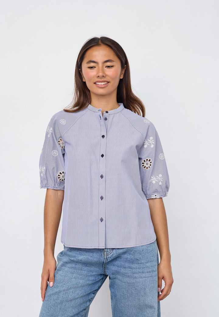 Sisters Point - Edina-Ss 19926 - 831 - Navy Stripes