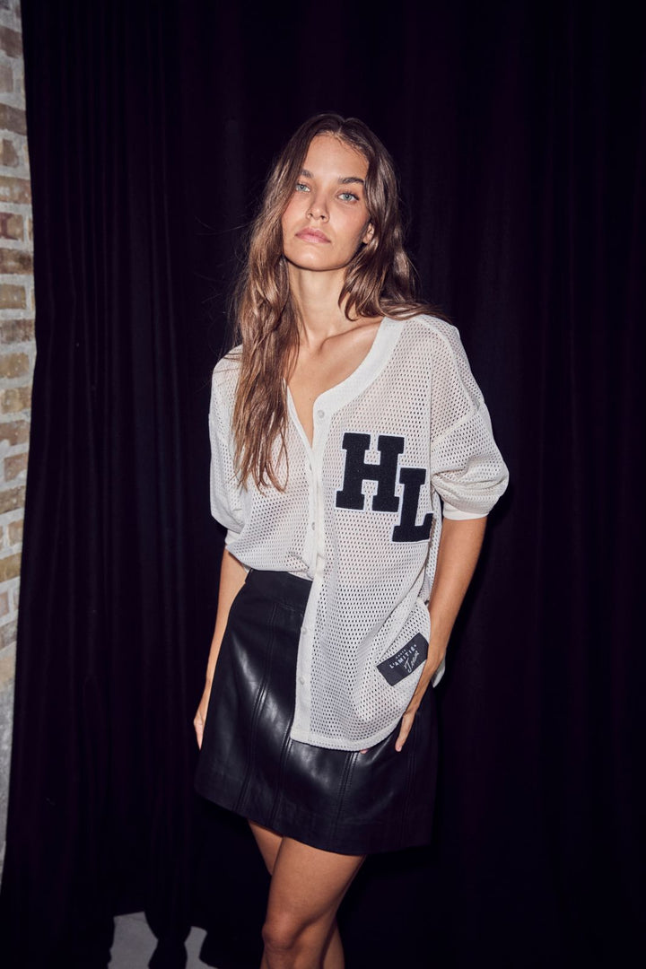 Haute L'Amitié - Drift Ls Court Blouse HL10434 - Pearl