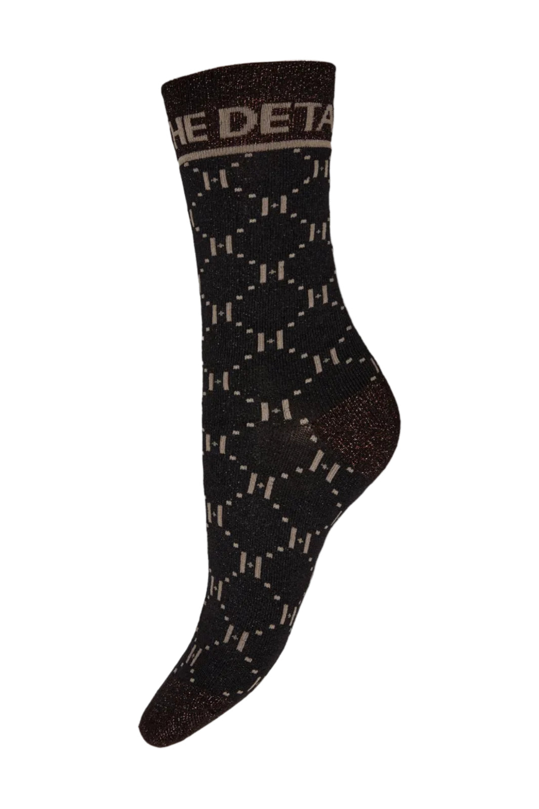 Hype The Detail - Sock W/Lurex 21565-75 - 7 - Sort
