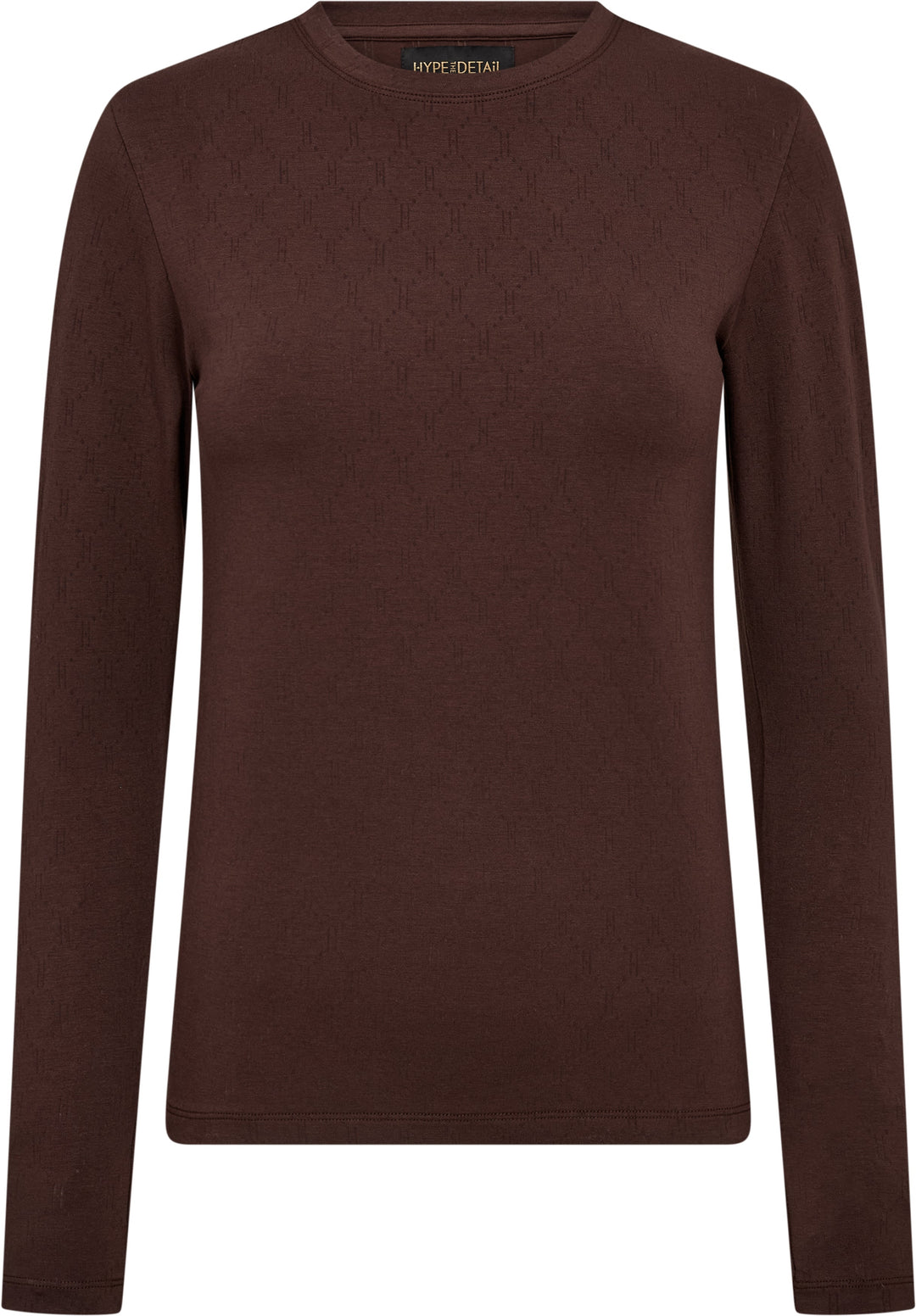 Hype The Detail - Tee L/S H-Logo 600-14 - 89 - Brun