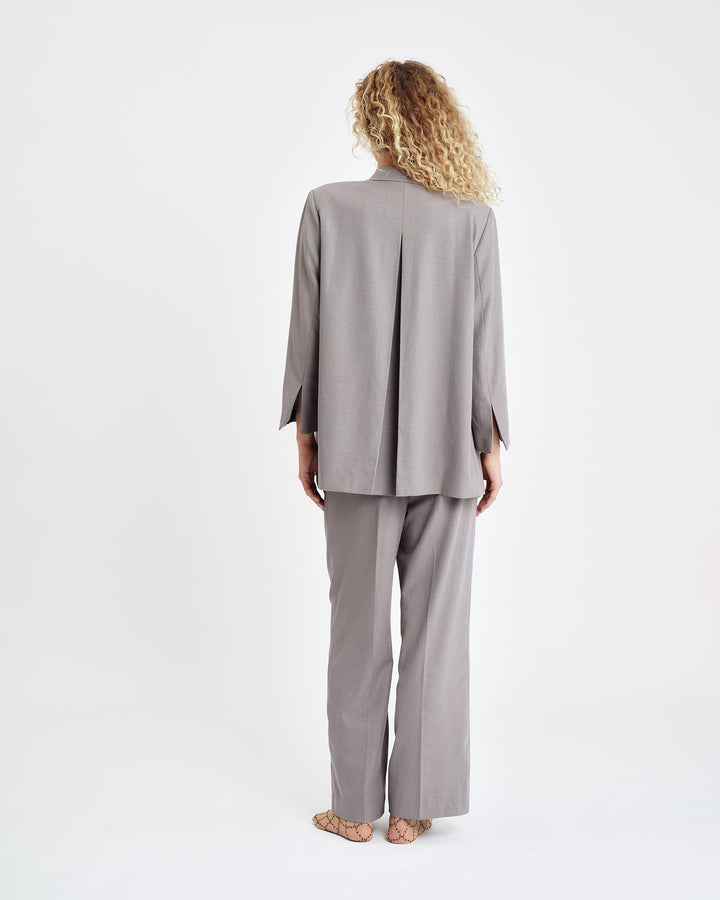 Hype The Detail - Relaxed Blazer 740-60 - 4 - Sand