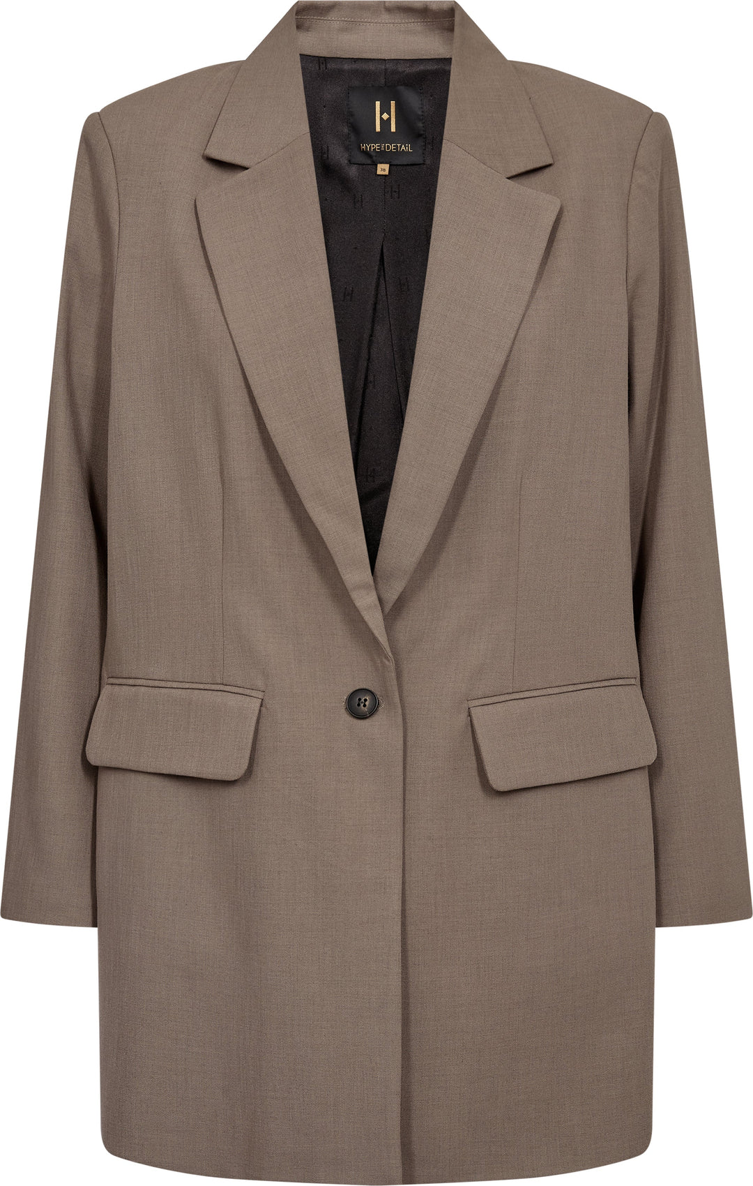 Hype The Detail - Relaxed Blazer 740-60 - 4 - Sand