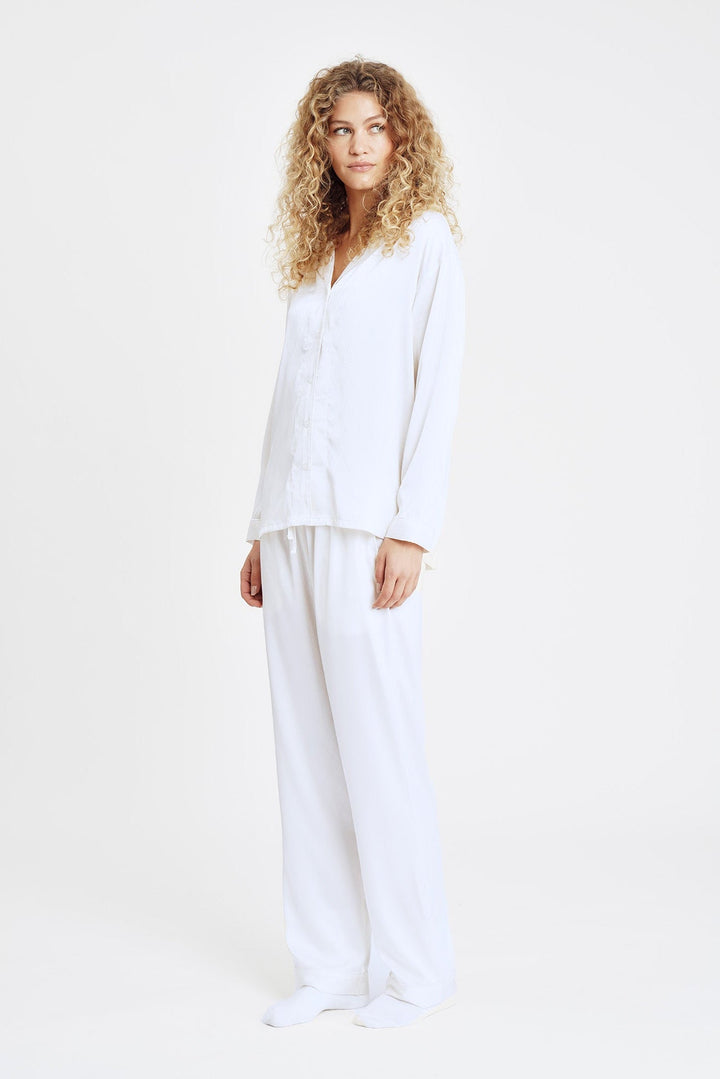 Hype The Detail - Satin Pyjamas 800-43 - 80 - Ivory