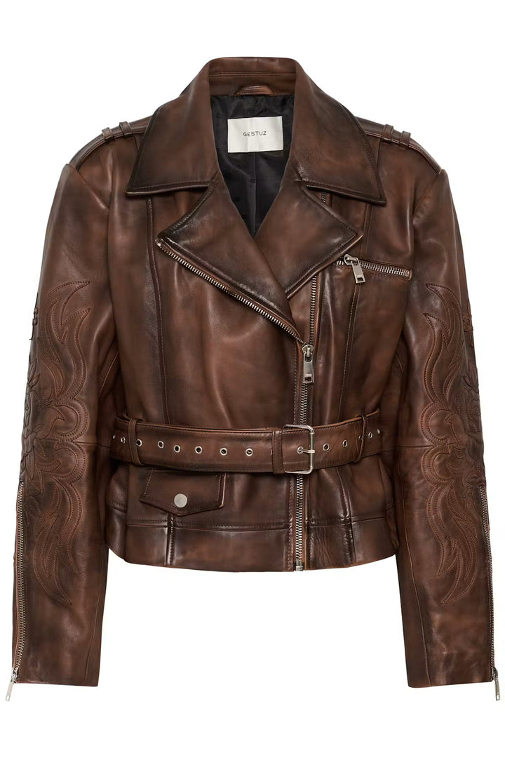 Gestuz - Gzpernille Jacket 10911980 - 1000234 - Brown/Black Effect