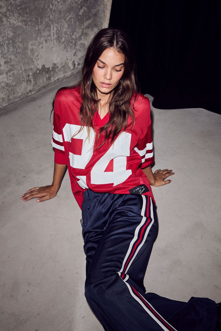 Haute L'Amitié - Baggy Rn Track Pants HL10481 - Navy