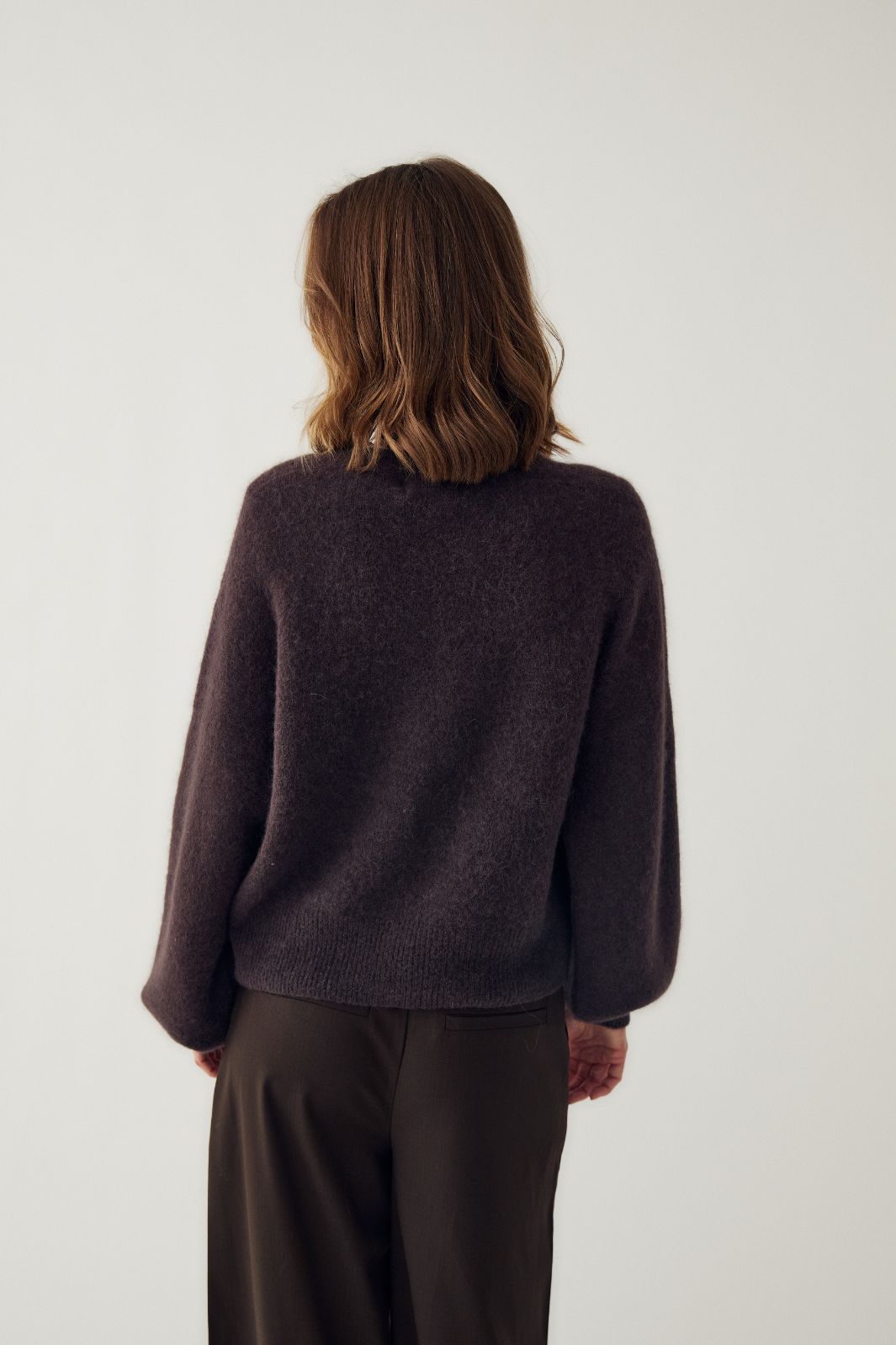 Noella - N-Morene Knit Cardigan 16690002 - 674 - Chocolate