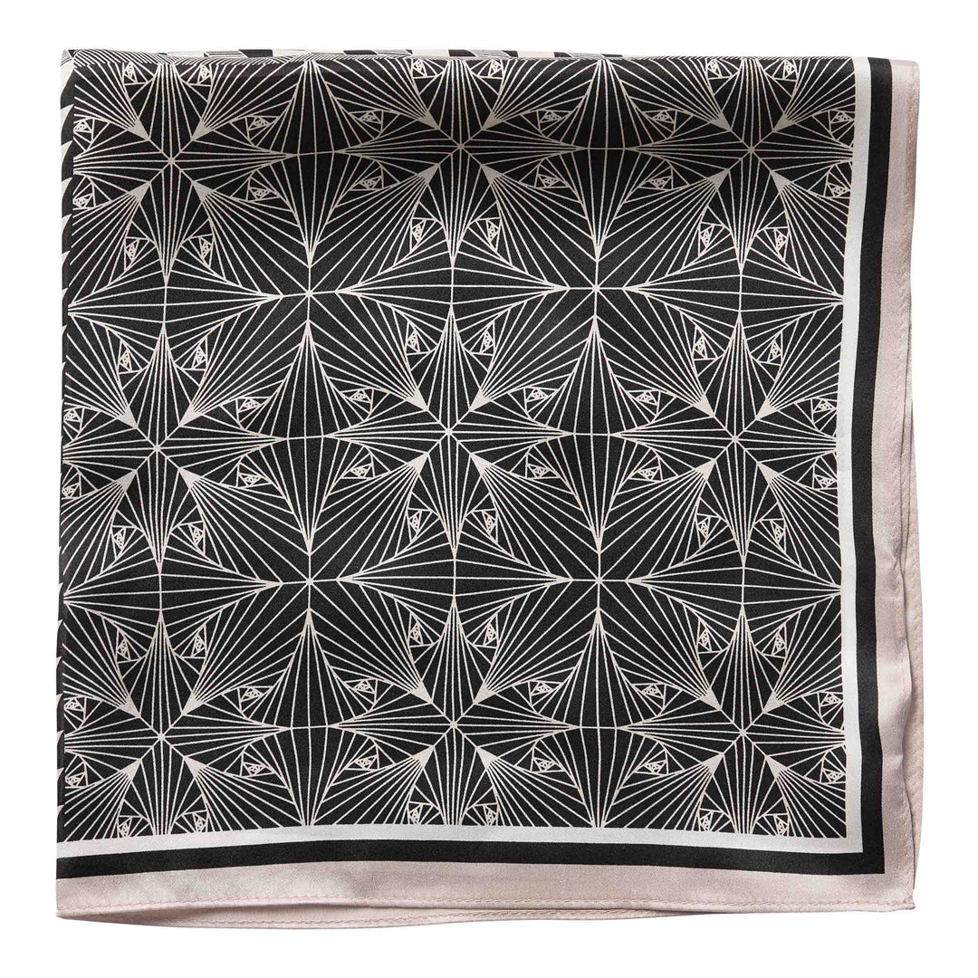Co´Couture - Shilacc Silk Scarf 500250 - 20014 - Mink