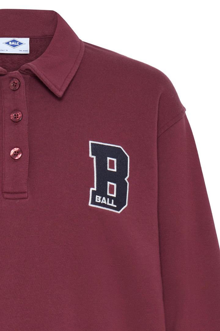 Ball - Bariva Polo Sweat 50408098 - 191526 - Chocolate Truffle
