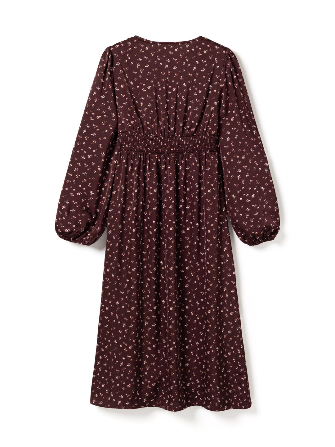 Noella - N-Lilith Dress 15900002 - 1472 - Dwyn Burgundy Print