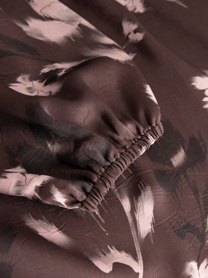 Noella - N-Lilith Dress 15910001 - 1473 - Dena Burgundy Print