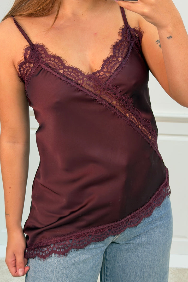 A-bee - Ivanka top - Plum