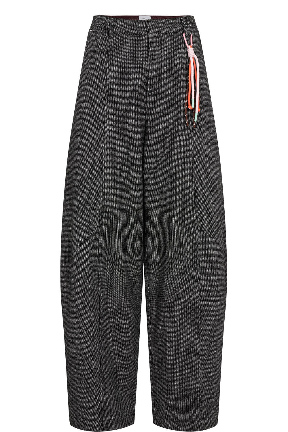 Nümph - Nuroki Barrel Pants 707478 - Dark Grey Melange