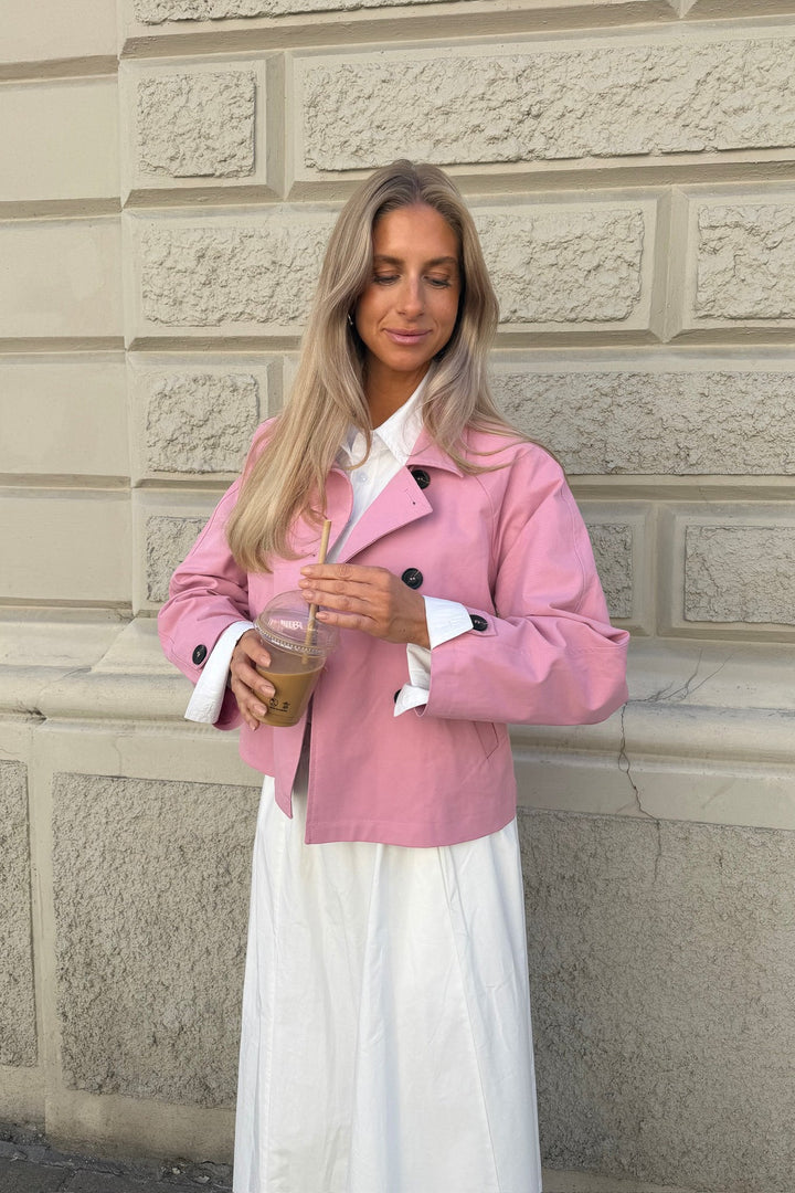 Byic - Lunaic Trenchcoat A2320 - Pink