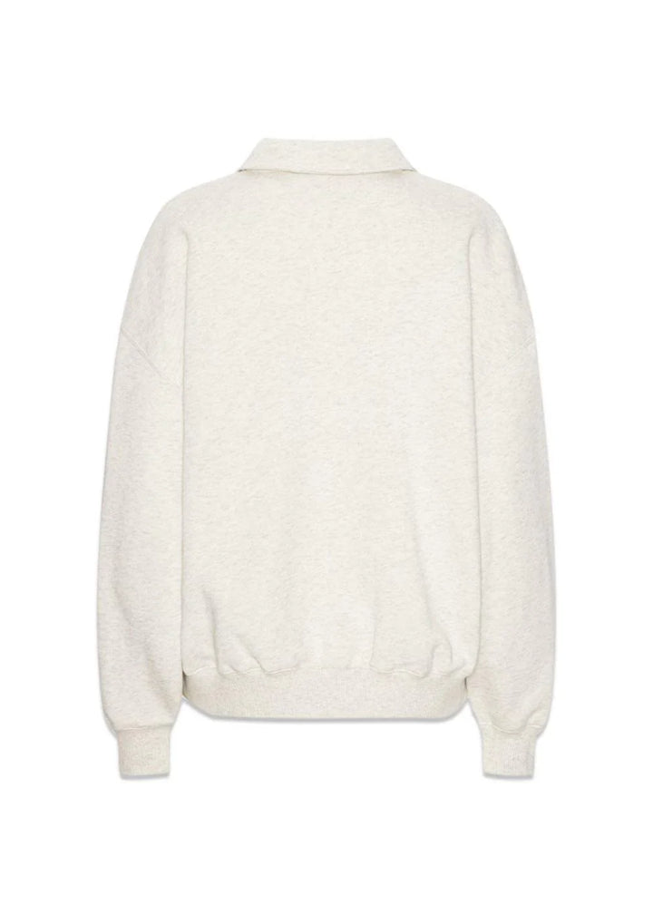 Rotate - Classic Sweat Polo 1163733070 - 3070 White Melange