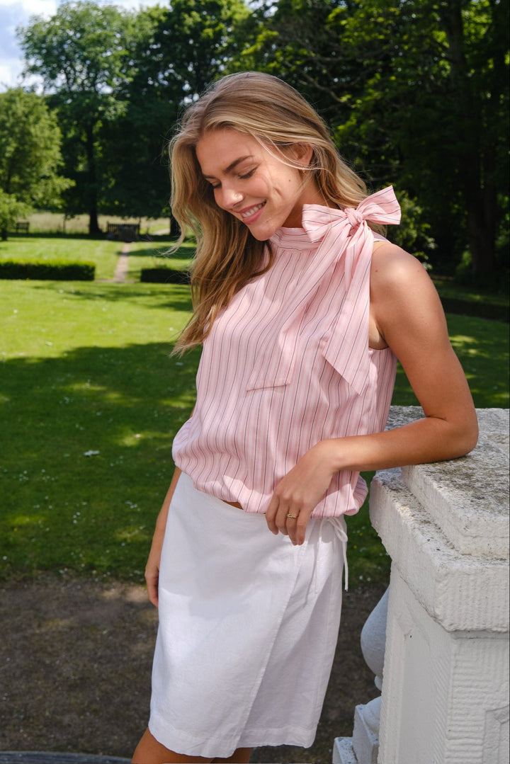 Przedsprzedaż - Neo Noir - Veda Stripe Top 165002 - 165 - Rose
