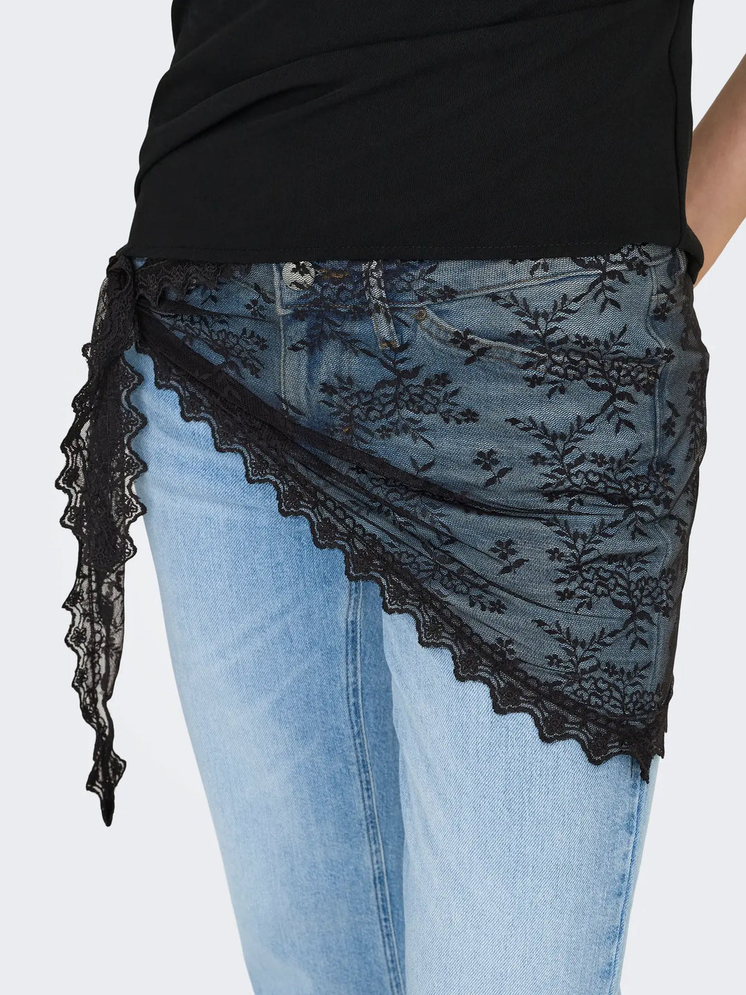 JDY - Jdysafira Lace Scarf - 5082524 Black