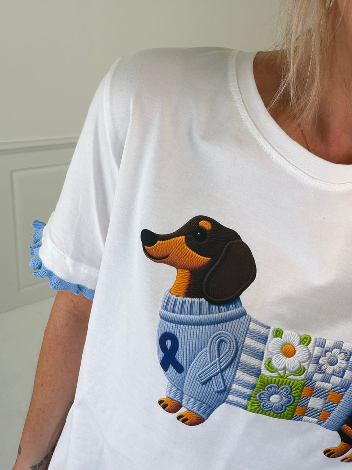 A-bee -  T-shirt - Blue
