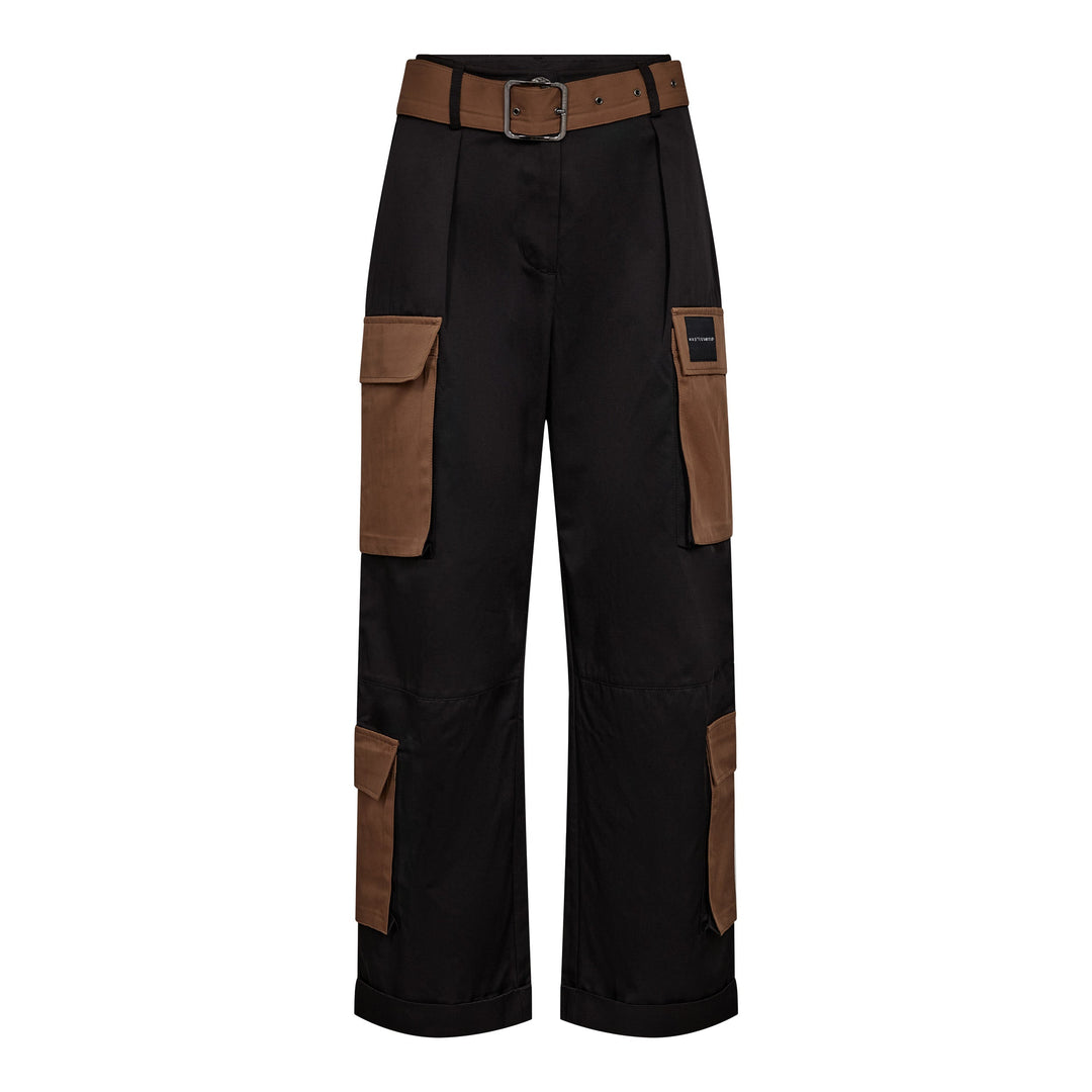 Haute L'Amitié - Rabi Mix Pocket Pant HL10836 - Dusty Mocca
