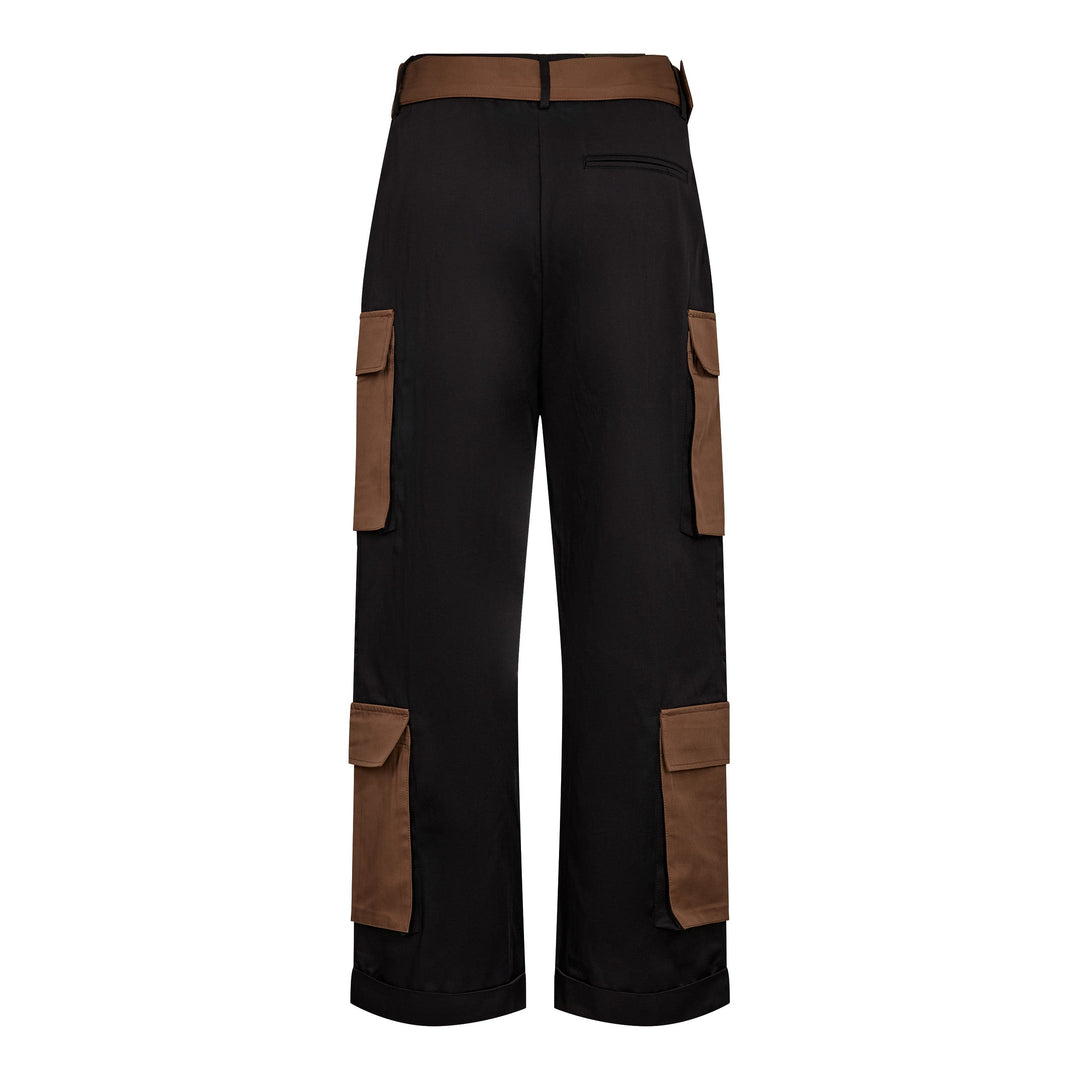 Haute L'Amitié - Rabi Mix Pocket Pant HL10836 - Dusty Mocca
