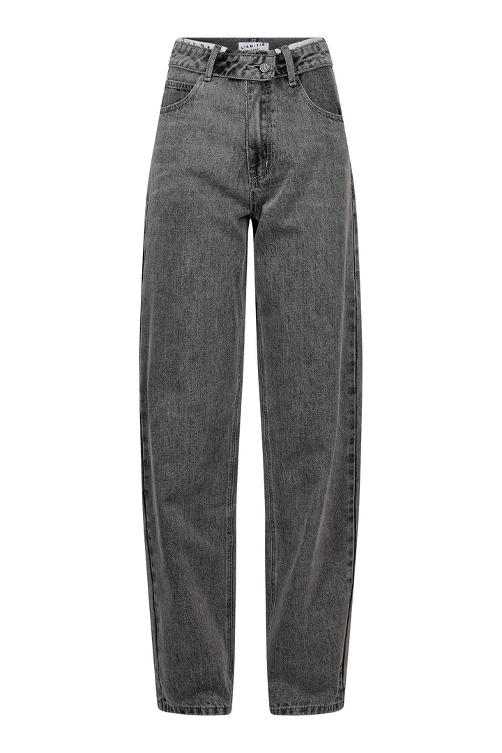 Haute L'Amitié - Flip Barrel Jeans HL10842 - Grey
