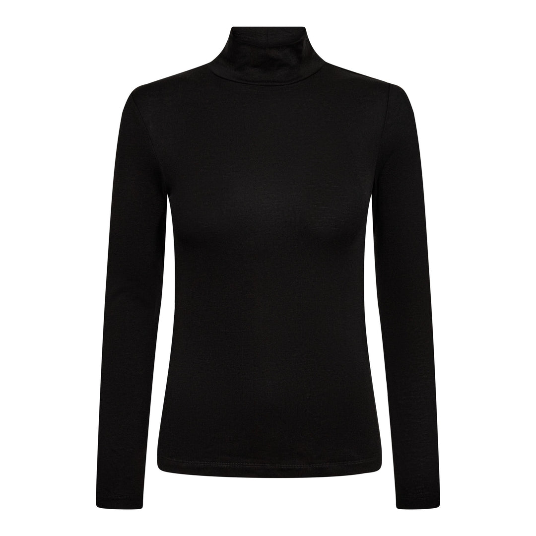 Haute L'Amitié - Lux Turtle Ls Tee HL10851 - Black