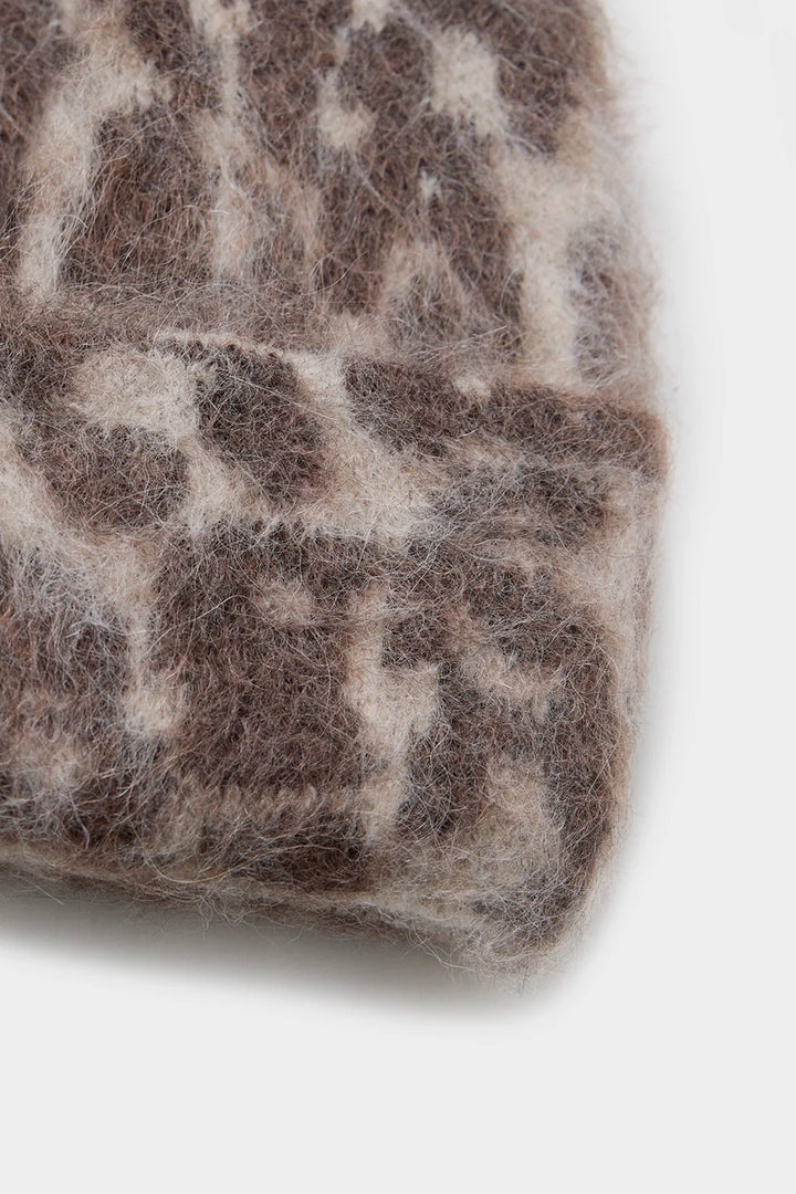 Lala Berlin - Lala Beanie 4 10025661 - Cream Leo Jacquard