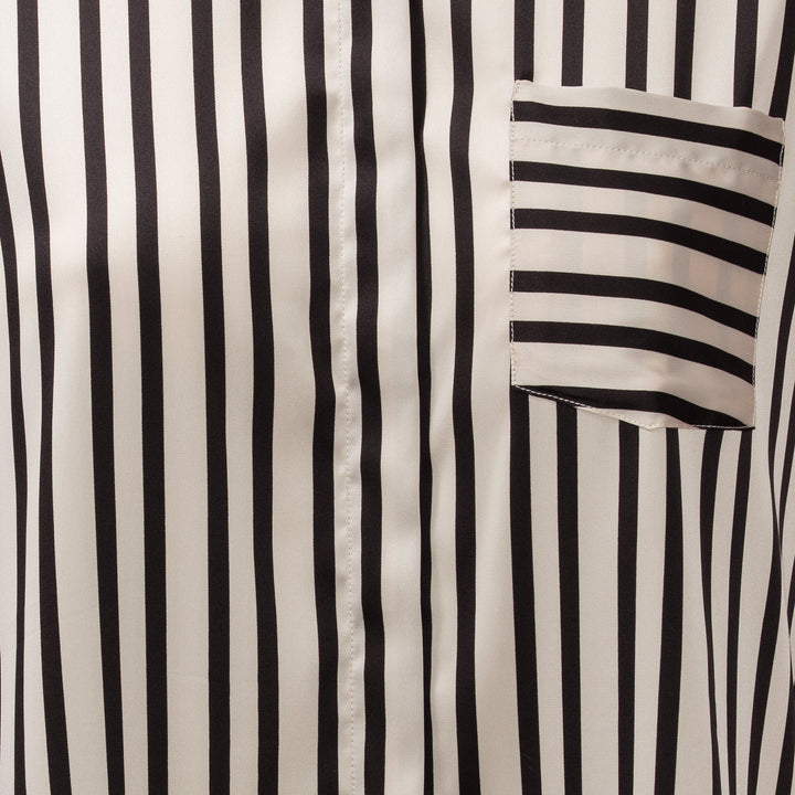 Karmamia - Mason Shirt 2353 - Black Stripe