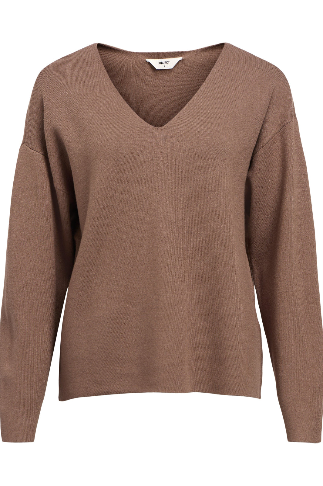 Object - Objreynard V-Neck Pullover - 4649720 Morel