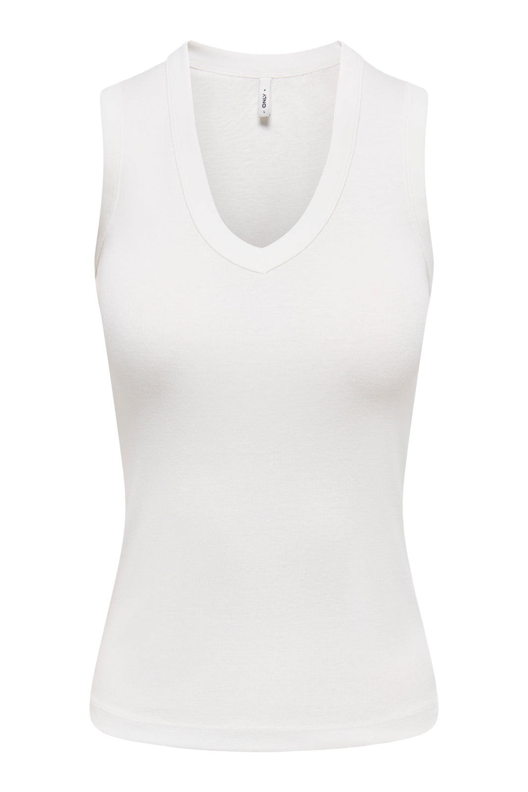 Only - Onlrina V-Neck Tank Top S/L - 5255756 Antique White