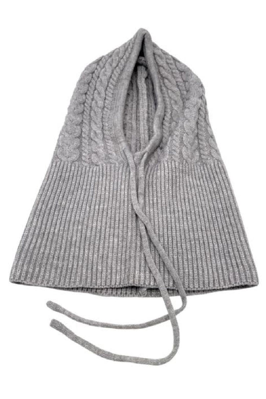 A-bee - Amanda Balaclava - Light Grey Elefanthuer 