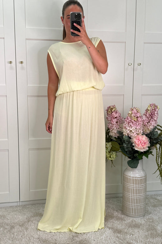 A-bee - Ava Top - Light Yellow Toppe 