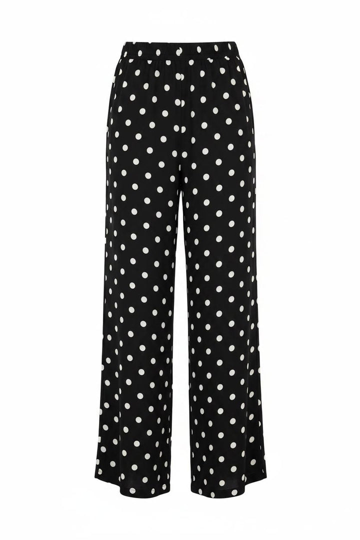 A-Bee - Delara Pants - Black Bukser 