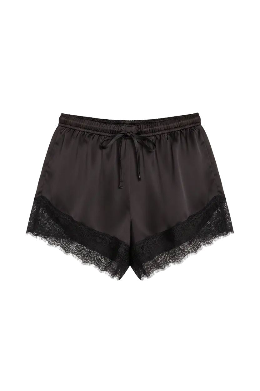 A-Bee - Irene Shorts 37053-1 - Dark Maroon Shorts 