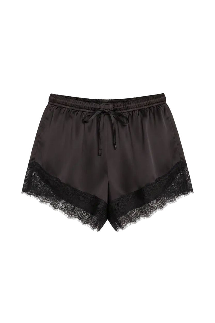 A-Bee - Irene Shorts 37053-1 - Dark Maroon Shorts 