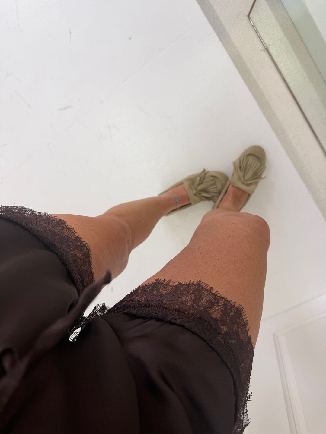 A-Bee - Irene Shorts 37053-1 - Dark Maroon Shorts 