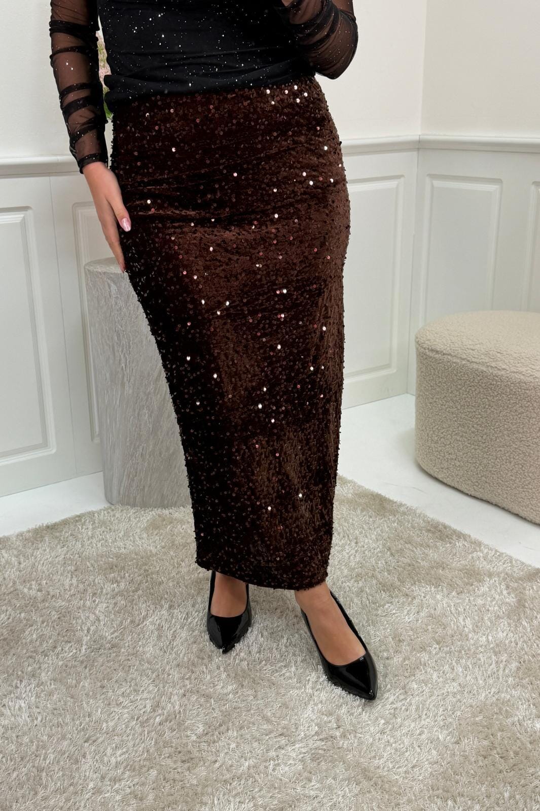 A-bee - Loreleiskirt - Dark Maroon Nederdele 