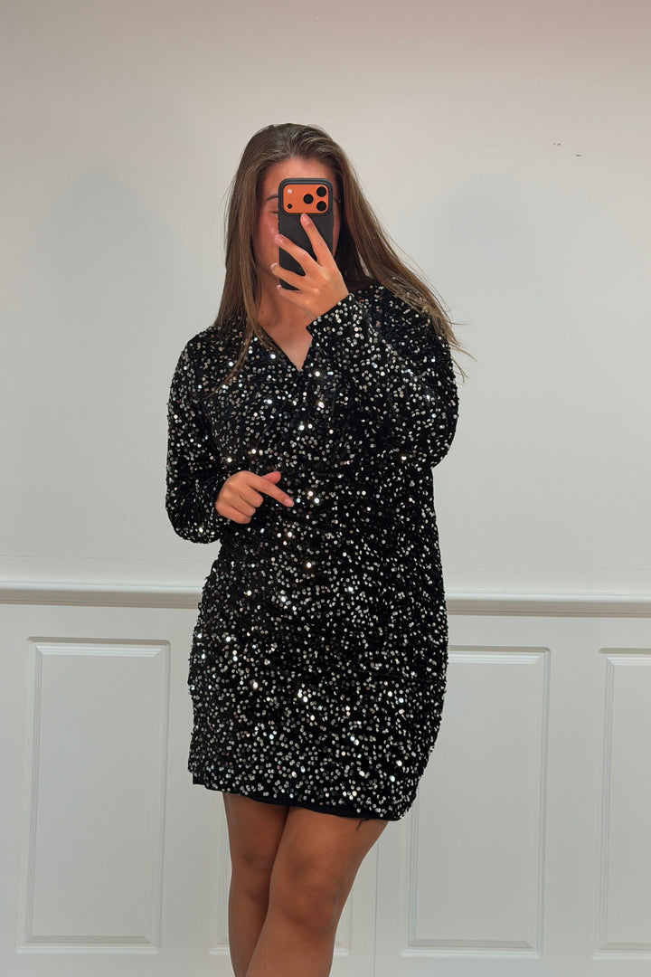 A-bee - Lorrainedress - Silver Kjoler 