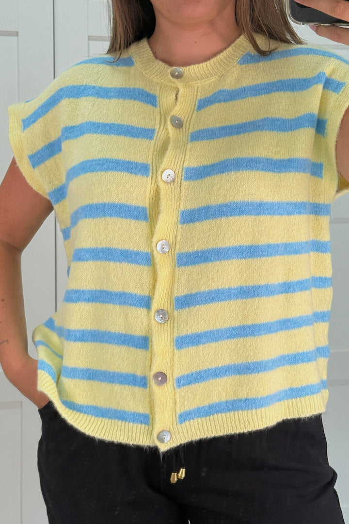 A-bee - Molly Vest - Blazing Yellow Veste 