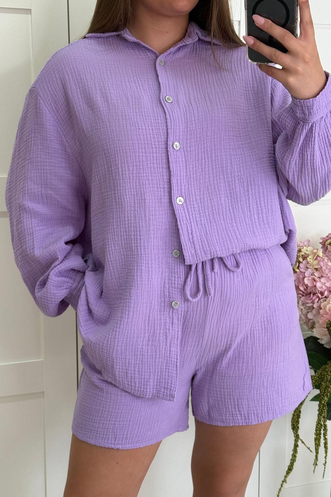 A-bee - Nelly Skjorte - Lilac Skjorter 