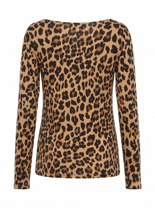 A-Bee - Poppy 97201 - Leopard Print Bluser 
