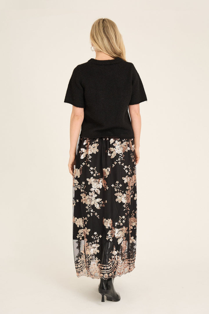 A-View - Estelle Skirt AV6094 - 307 - Rose Gold Nederdele 